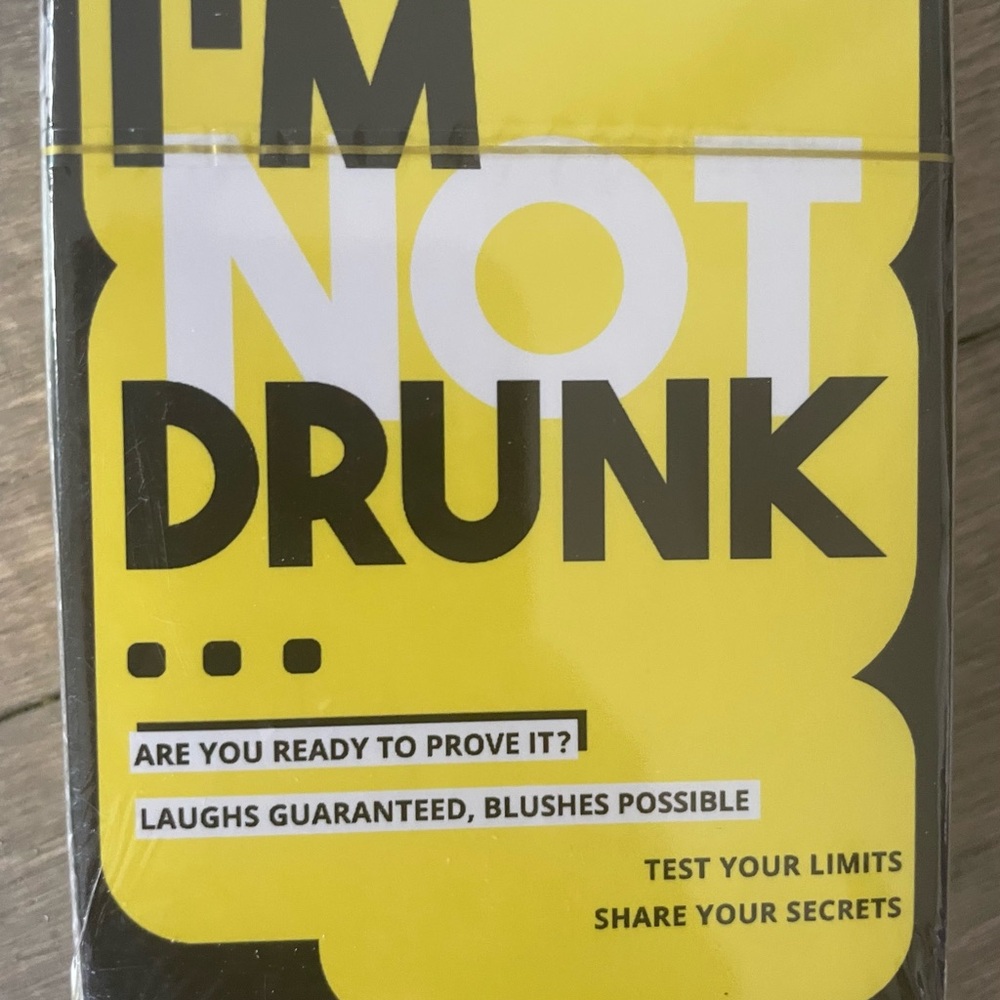 Unlisted Yellow and Black Card Game